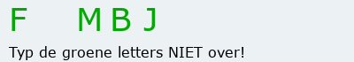 Bevestigingscode