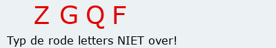 Bevestigingscode