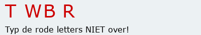 Bevestigingscode