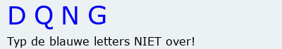 Bevestigingscode