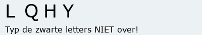 Bevestigingscode