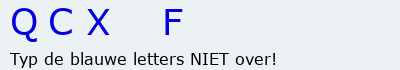 Bevestigingscode