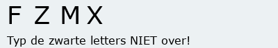 Bevestigingscode
