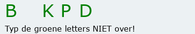 Bevestigingscode
