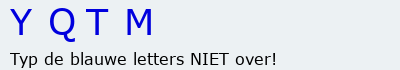 Bevestigingscode