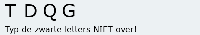Bevestigingscode