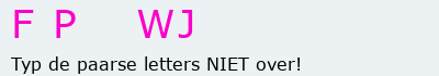 Bevestigingscode