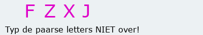 Bevestigingscode