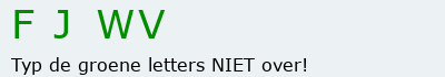 Bevestigingscode