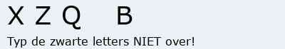 Bevestigingscode