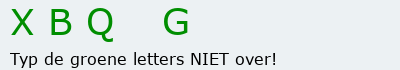 Bevestigingscode