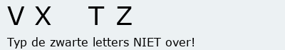 Bevestigingscode