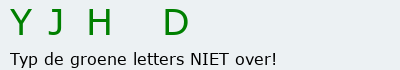 Bevestigingscode