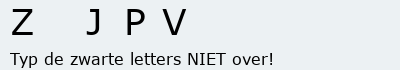 Bevestigingscode