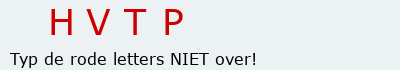 Bevestigingscode