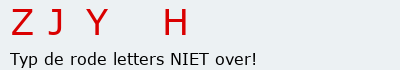 Bevestigingscode
