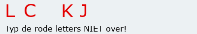 Bevestigingscode