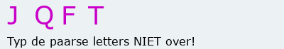 Bevestigingscode