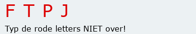 Bevestigingscode