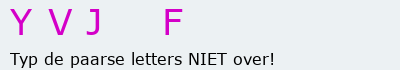 Bevestigingscode