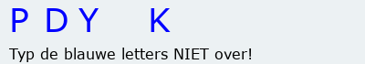 Bevestigingscode