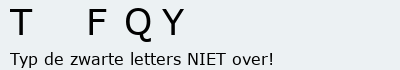 Bevestigingscode
