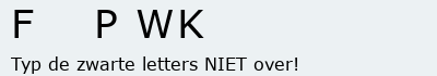 Bevestigingscode