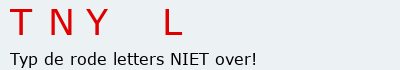 Bevestigingscode