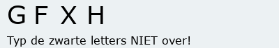 Bevestigingscode
