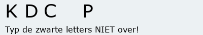 Bevestigingscode