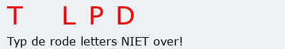 Bevestigingscode