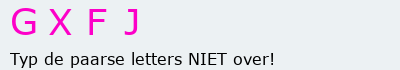 Bevestigingscode
