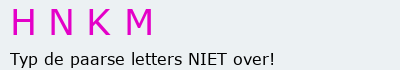 Bevestigingscode