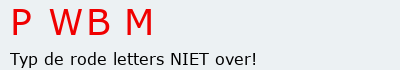 Bevestigingscode