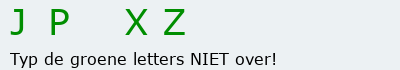Bevestigingscode