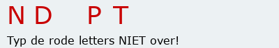 Bevestigingscode