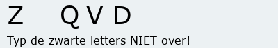 Bevestigingscode