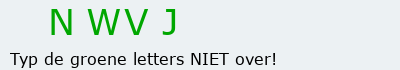 Bevestigingscode