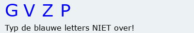 Bevestigingscode
