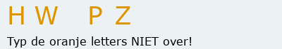 Bevestigingscode