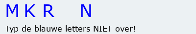 Bevestigingscode