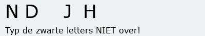 Bevestigingscode