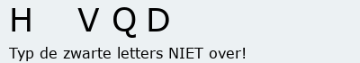 Bevestigingscode