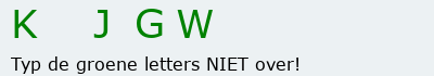 Bevestigingscode