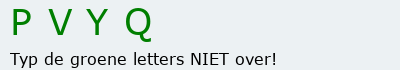 Bevestigingscode