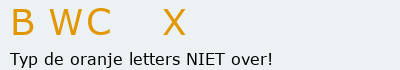 Bevestigingscode