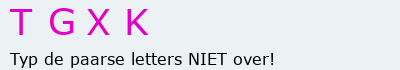 Bevestigingscode