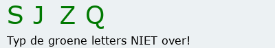 Bevestigingscode