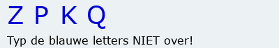 Bevestigingscode