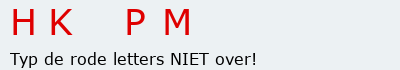 Bevestigingscode